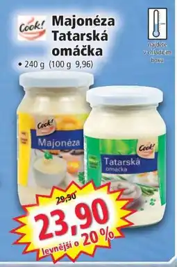 Norma Majonéza, Tatarská omáčka nabídka