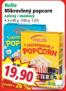 Norma Helio Mikrovlnný popcorn nabídka