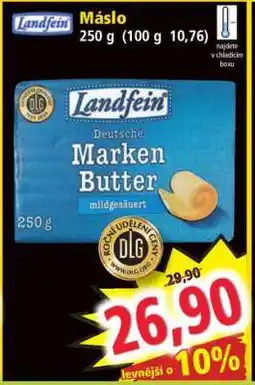 Norma Landfein Máslo nabídka