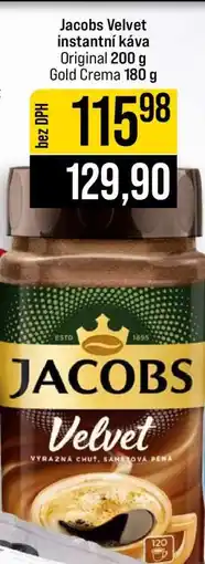 Jip Jacobs Velvet instantní káva nabídka