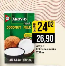 Jip Aroy-D kokosové mléko nabídka