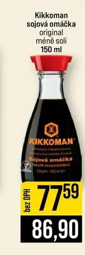 Jip Kikkoman sójová omáčka original méně soli 150 ml nabídka