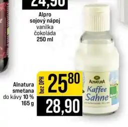 Jip Alnatura smetana nabídka