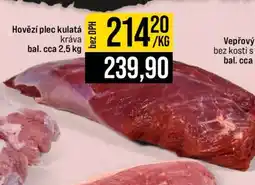 Jip Hovězí plec kulatá kráva nabídka