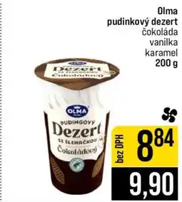 Jip Olma pudinkový dezert nabídka