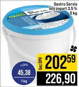Jip Gastro Servis bílý jogurt 3,5% nabídka
