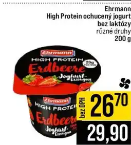Jip Ehrmann high protein ochucený jogurt nabídka