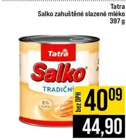 Jip Tatra SALKO Zahuštěné slazené mléko nabídka