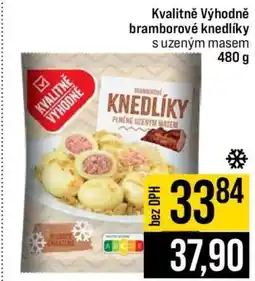 Jip Kvalitně Výhodně bramborové knedlíky s uzeným masem nabídka