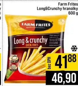 Jip Farm Frites Long&Crunchy hranolky nabídka