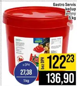 Jip Gastro Servis kečup jemný 5 kg nabídka
