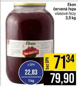 Jip Ekon červená řepa vlasové řezy 3,5 kg nabídka