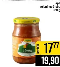 Jip RAPA Zeleninové lečo nabídka