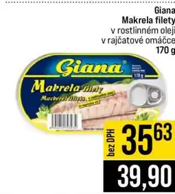 Jip Giana Makrela filety nabídka