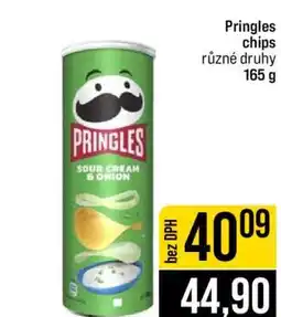 Jip Pringles chips nabídka