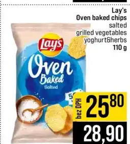Jip Lay's Oven Baked chips nabídka