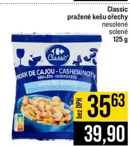 Jip Classic pražené kešu ořechy nabídka