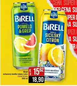 Jip Birell ochucený nealko nápoj z piva různé druhy nabídka