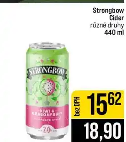 Jip Strongbow cider nabídka