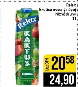 Jip RELAX EXOTICA Ovocný nápoj nabídka