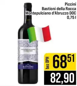Jip Piccini Bastioni della Rocca Montepulciano d’Abruzzo DOC 0,75 l nabídka
