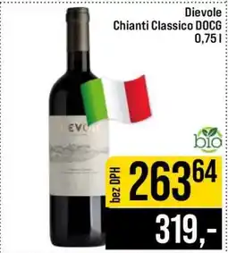 Jip Dievole Chianti Classico DOCG 0,75 l nabídka