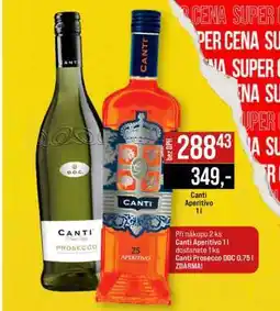 Jip Canti Aperitivo nabídka