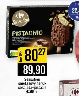 Jip Sensation smetanový nanuk čokoláda+pistácie 4x90 ml nabídka
