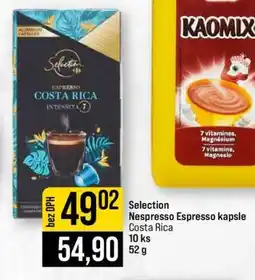 Jip Selection Nespresso Espresso kapsle nabídka