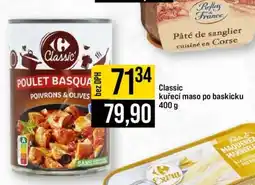 Jip Classic kuřecí maso po baskicku nabídka