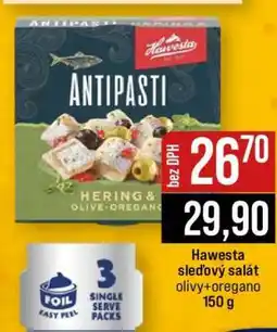 Jip Hawesta sledový salát olivy+oregano nabídka