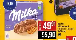 Jip Nestlé Milka nanuk čokoláda+preclík 3x90 ml nabídka