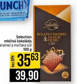 Jip Selection mléčná čokoláda nabídka