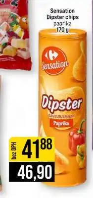 Jip Sensation Dipster chips paprika nabídka