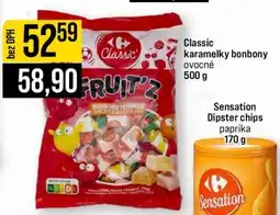 Jip Classic karamely bonbony nabídka