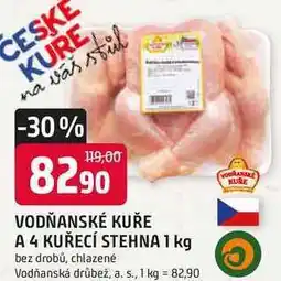 Trefa VODŇANSKÉ KUŘE A 4 KUŘECÍ STEHNA nabídka