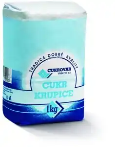 Trefa Cukrovar Vrbátky Cukr krupice 1kg nabídka
