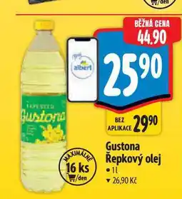 Albert Gustona Řepkový olej nabídka