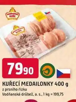 Trefa KUŘECÍ MEDAILONKY 400 g z prsního řízku nabídka