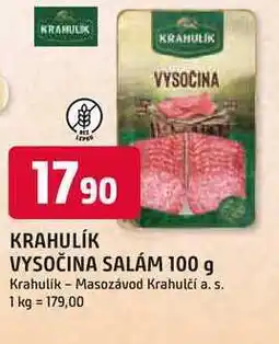 Trefa KRAHULÍK VYSOČINA SALÁM nabídka