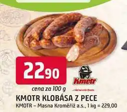 Trefa KMOTR KLOBÁSA Z PECE nabídka