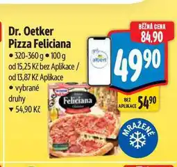 Albert Dr. Oetker Pizza Feliciana nabídka