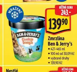 Albert Zmrzlina Ben & Jerry's nabídka