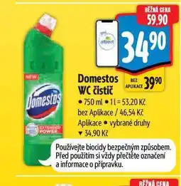 Albert Domestos WC čistič nabídka