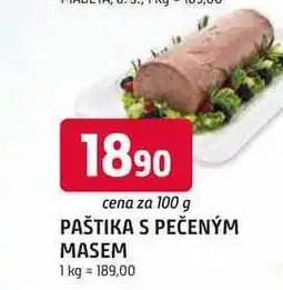 Trefa PAŠTIKA S PEČENÝM MASEM nabídka