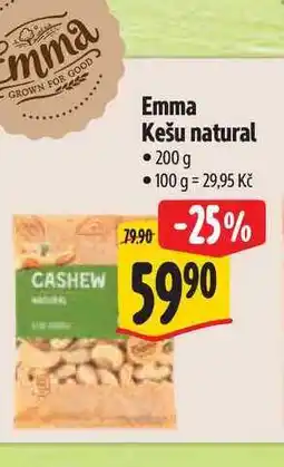 Albert Emma Kešu natural nabídka