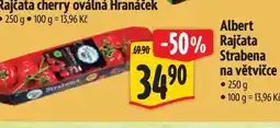 Albert Albert Rajčata Strabena na větvičce nabídka