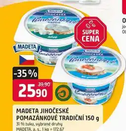 Trefa MADETA JIHOČESKÉ POMAZÁNKOVÉ TRADIČNÍ nabídka