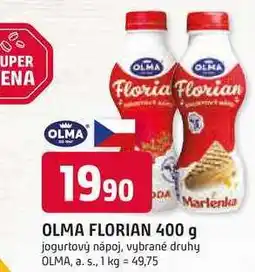 Trefa OLMA FLORIAN 400 g jogurtový nápoj nabídka