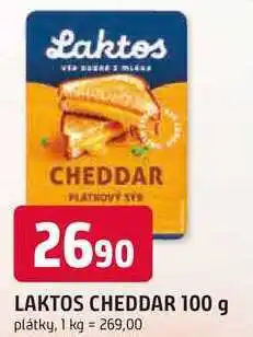Trefa LAKTOS CHEDDAR 100 g plátky nabídka